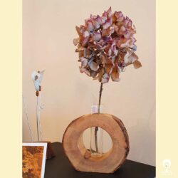 Vase bois massif